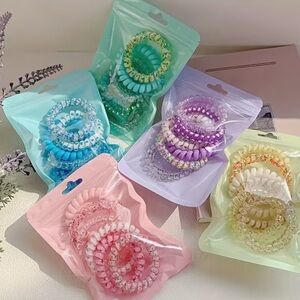 New Set of 30 Colorful Hair Coil Set
